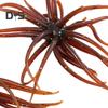 2 Bucăți 6.88CM/1.7G Momeală Moale Arici de Mare cu Fuste de Înot Colorate Atracție Artificială Accesorii Pescuit Bass Walleye Păstrăv Apă Sărată Apă Dulce
