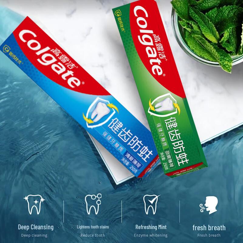 Colgate Cavity Protection Mint Toothpaste Combo