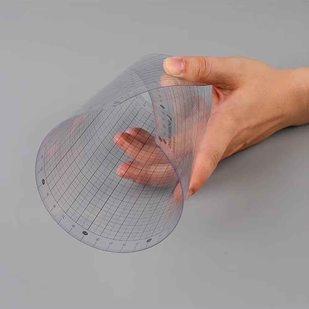 Transparent Grid Scale Ruler Non Slip Writing Board New Learning Pad  Student Writing
