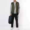 Emporio Armani EA7 Letter And Number Print Mid-Rise Tapered Knit Sports Pants Men Bottoms Black 8NPPC2PJ05Z0203