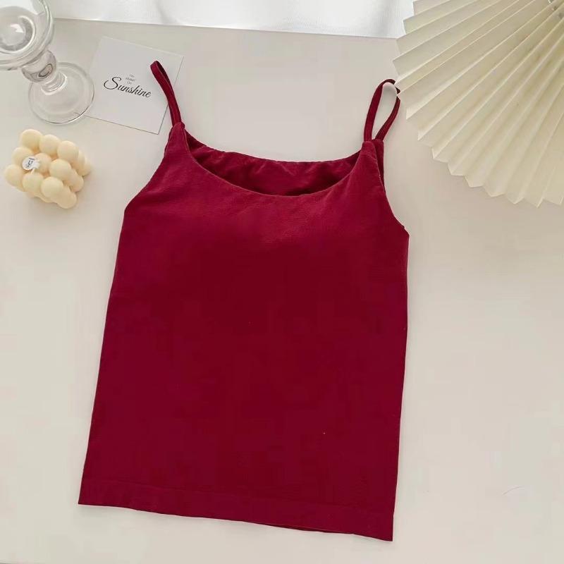Soft Seamless Padded Camisole Tank Top