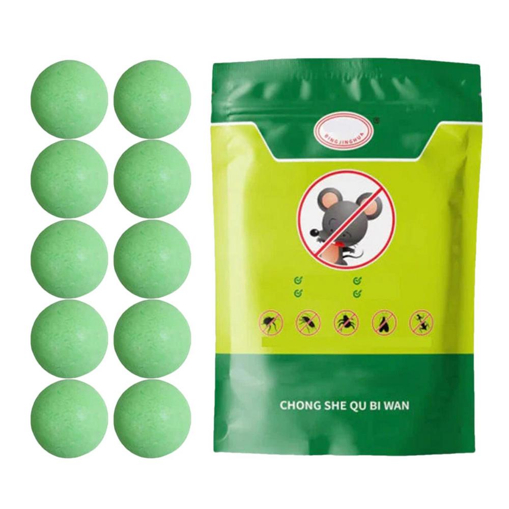 11pcsMint Smell Mouse Repelling Balls Keep Mice Out For House Peppermint Oil Mice Activity Discourager Tools