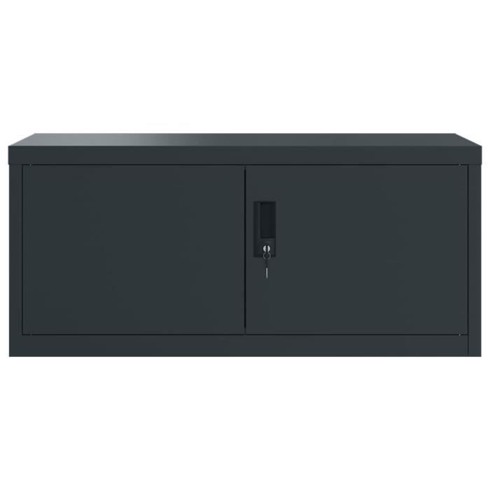 VidaXL Anthracite Filing Cabinet 90x40x40 Cm Steel 339719