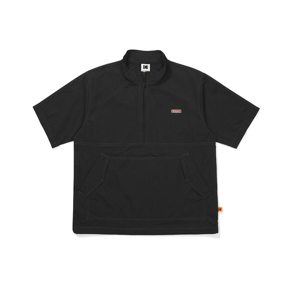 Kodak Breeze Pop Stand Neck Anorak Black