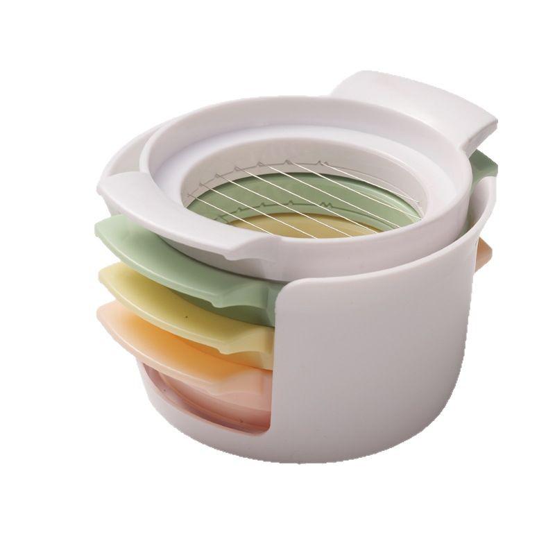 Japanese Egg Slicer: Stainless Steel 3-in-1 Wire Cutter & Divider Tool