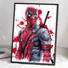 5D DIY Diamond Art Painting Kits for Adults, Deadpool Full Round Crystal Diamond Kits for Beginner for Home Wall Decorate