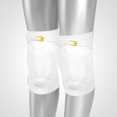 BODYMAKER Knee Supports and Side 1 Size Small Knee and Fighting Protectors Protectors, Pair, White, (KD015), Support, Karate, Snowboarding,
