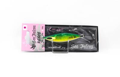 Sea Falcon Metal Jig Pesce 80 gramas 01 Verde Ouro GB (0491)