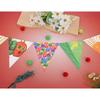 Hungry Caterpillar Party Garland Banner, 80 Inches, Colorful Triangle Pennants for Birthday Decoration,Fruit Theme Garland for Baby Boy Girl