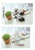 Korean Style Women's Peep-Toe Sandals, Summer 2026 - Versatile High Heels with Single Strap and Waterproof Platform