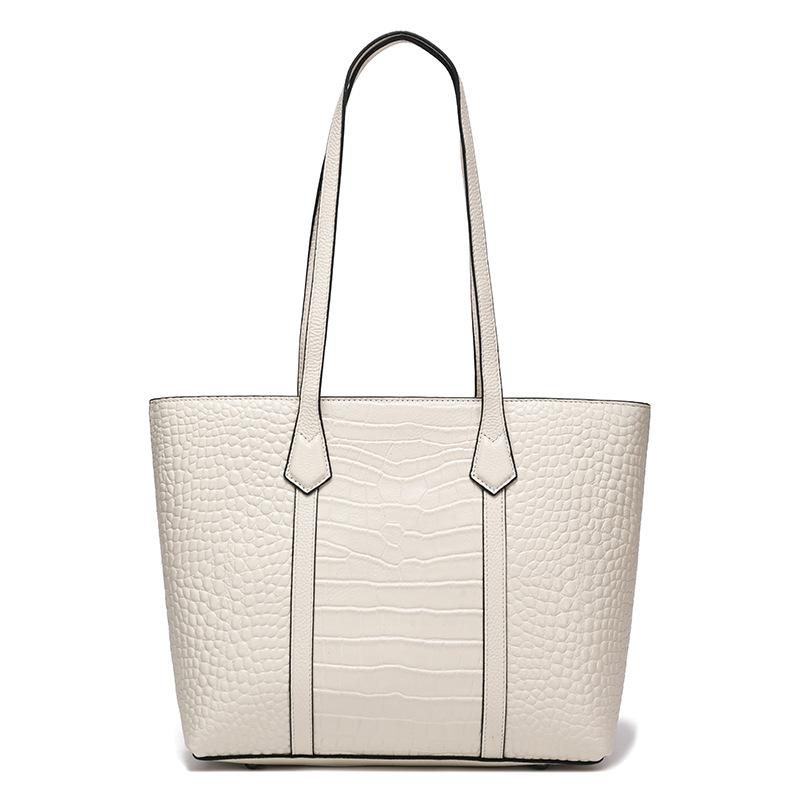 

Big bag women s new tote bag women s large-capacity commuter bag high-end versatile shoulder bag women s bag off білий колір