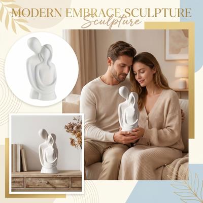 Kreative Umarmung Paar Figur Moderne Abstrakte Menschenskulptur Haus Büro Schreibtisch Dekoration Einzigartiges Künstlerisches Design Harzmaterial