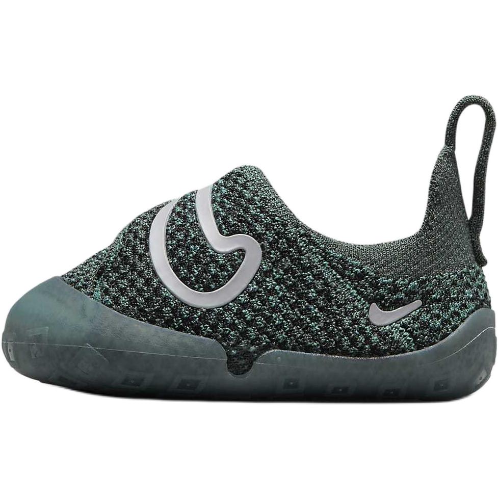 

New Nike Swoosh 1 Anti-Slip Wear-Resistant Low-Top Toddler Shoes Green Infant And Toddler FB3244-300 19.5