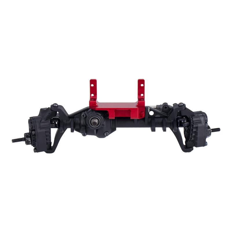 AR45P Portal Axle Servo Mount 4-link Suspension for 1/10 RC Crawler Car SCX10 III Aluminium alloy Upgrade Parts