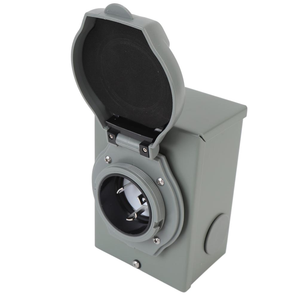 Generator Einspeisekasten 30A 125V 3750W 60 Hz NEMA L5 30P Starke Leistung für Wohnmobil Anhänger Wohnmobil