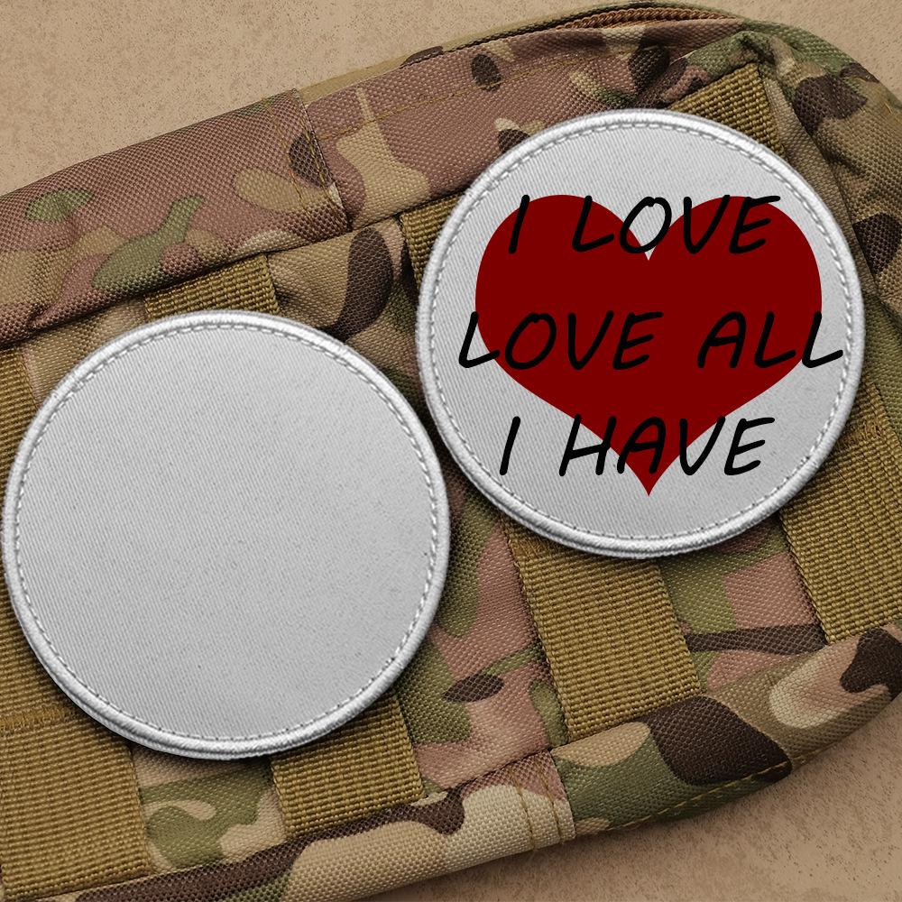 Bo Feng You Xuan Doe-het-zelf Blanco Camouflage Tactisch Borduurpatch