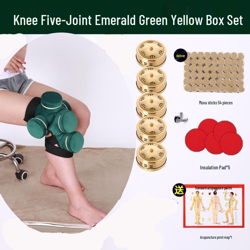 Moxibustion Knee Pads: Anti-Scald Hot Compress, Multi-Section Leg Relief