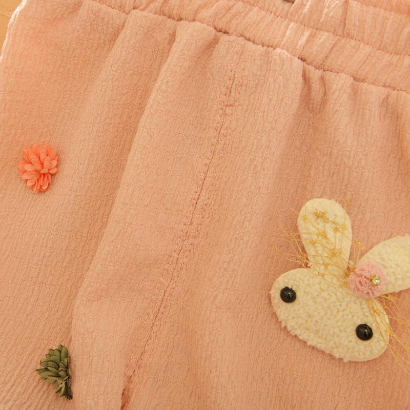 Children's Leggings Summer Cropped Pants, Baby Summer Clothes Outer Pants Thin Design