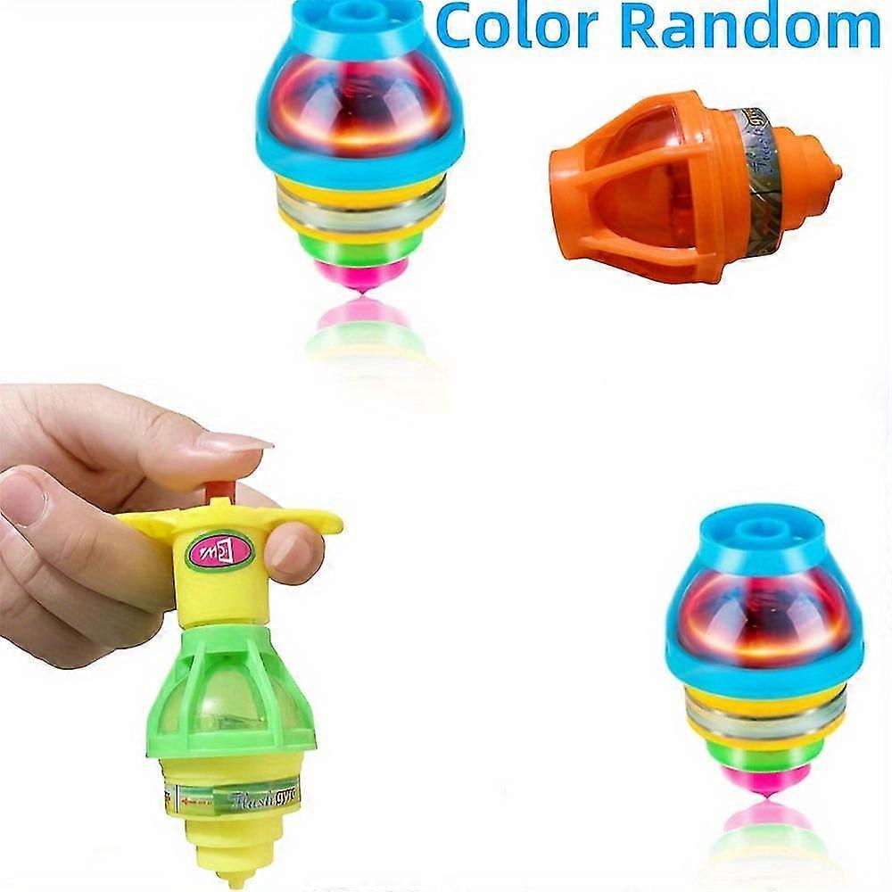 5 Pack Gyro Glowing Spinning Top Toys Party Favors for Kids Birthday Party Favors Fun Stocking Stuffers