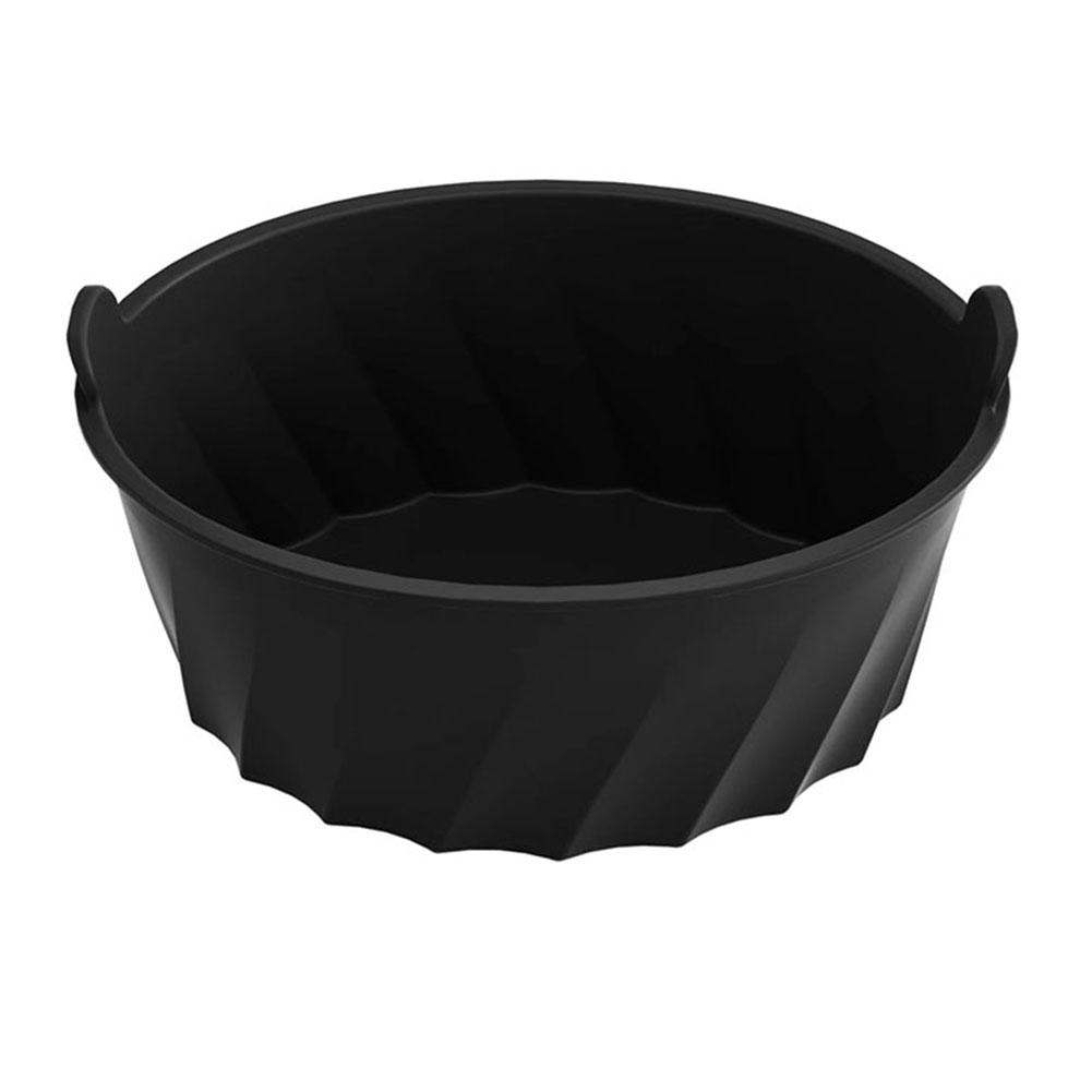 

Cooking Made Easy with Reusable Silicone Liner for 6 8 Quart Oval Slow Cookers Dishwasher Safe and Heat Resistant чорний