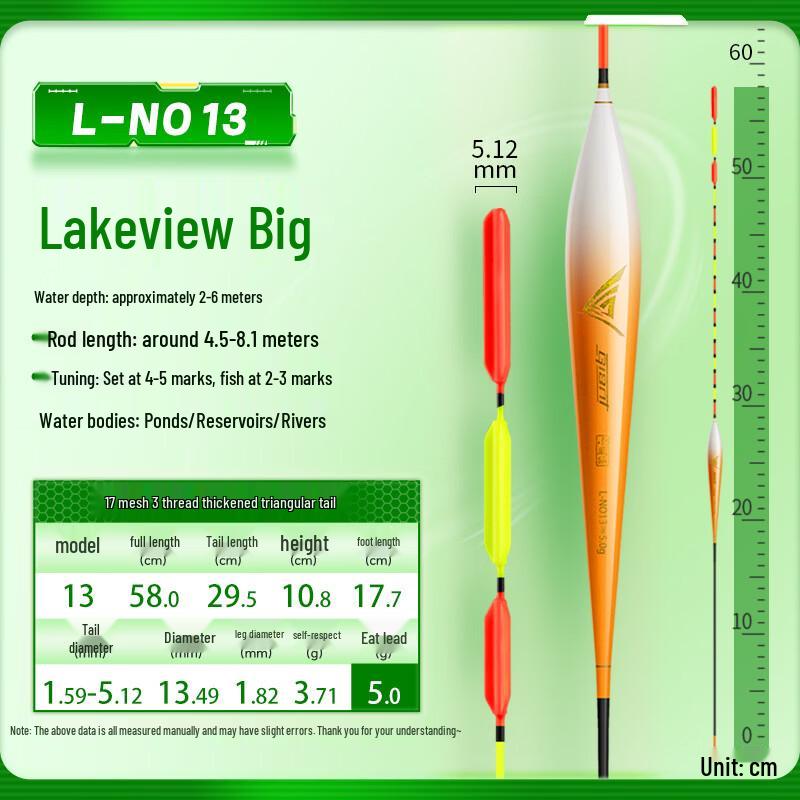 

Little Phoenix Triangle Tail Fishing Floats