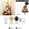 72pcs Funny Poop Theme Holiday Atmosphere Weird Balloon Poop Foil Balloons Children's Toys Birthday Party Decoration Poo Balloon