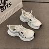 Women's 2025 Chunky Sneakers Women Autumn Breathable Mesh Casual Shoes Sneakers Tennis Female Platform Lace Up Vulcanized Shoes