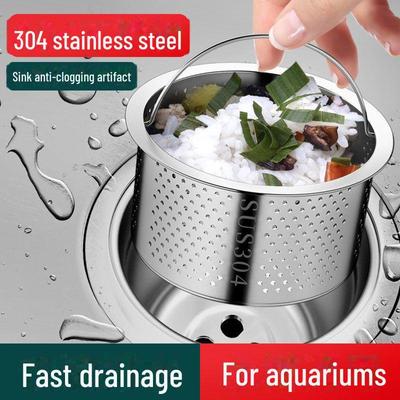 304 Stainless Steel Anti-Blocking Sink Filter for Kitchen