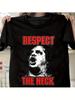RESPETA EL CUELLO CORPSEGRINDER Camiseta de Metal Estampado de Logo Heavy Metal, Todas las Tallas Camiseta Informal de Cuello Redondo para Fans, Regalo para Metaleros y Merch de Corpsegrinder