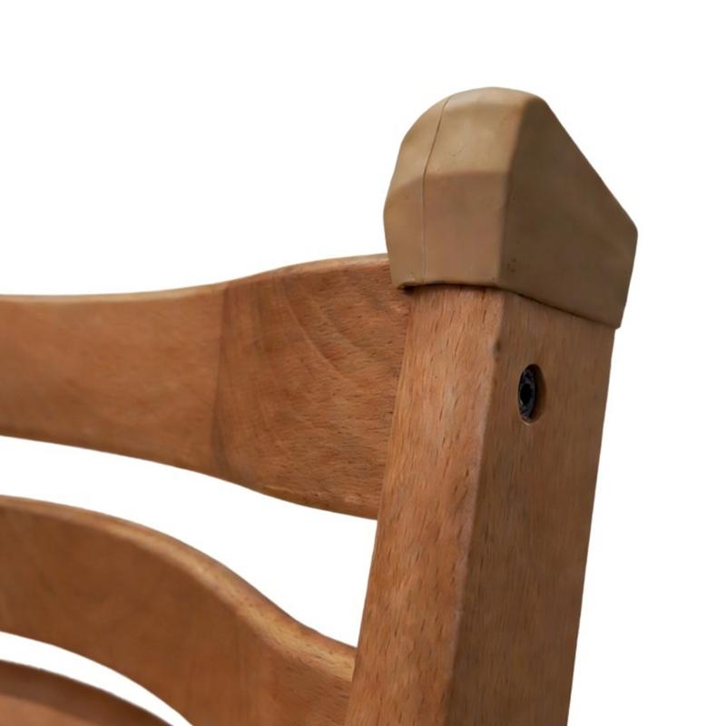 Adhesive Silicone Edge Guard for Children's Feeding Chairs Providing Gentle Touch Impact Absorption Simple Setups