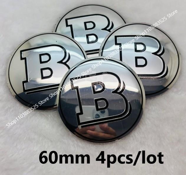 4Pcs Modified wheel hubcap B logo Emblem Badge sticker for W464 G63 G65 W463 G500 G350 W213 W204 W205 W253 W210 W211 W220