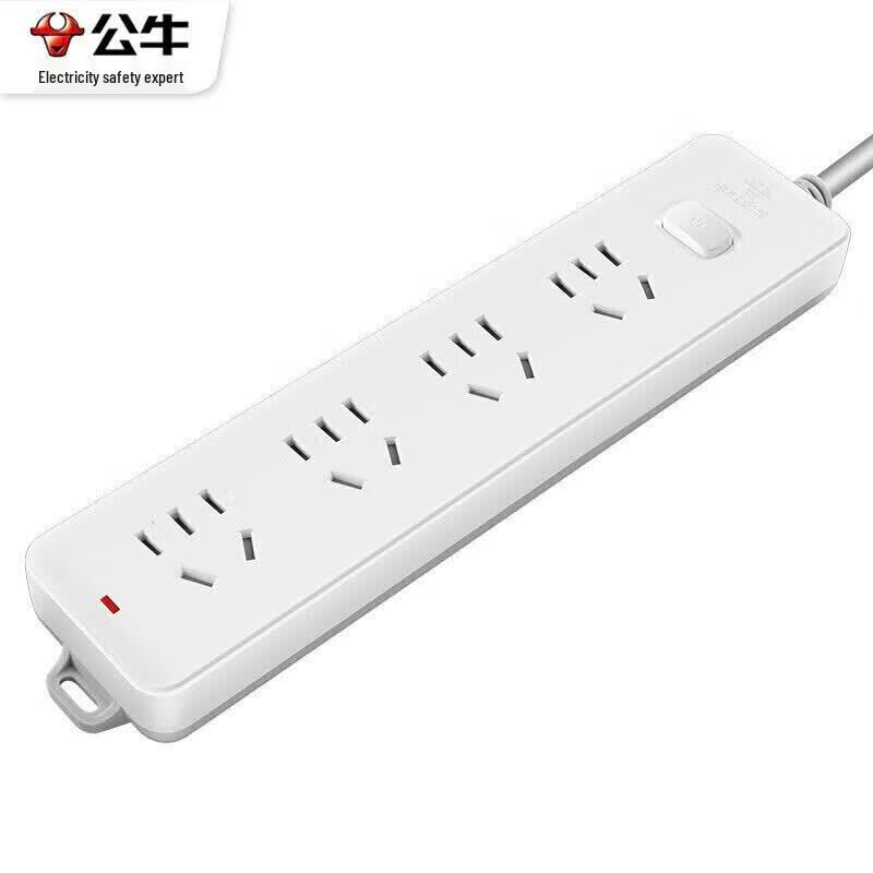 Bull GN-410 Master Control 4-Outlet Power Strip 1.8m CN plug (adapter included)