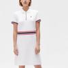New FILA LifestyleWHITE Short Sleeved Dress Women's Standard White F51W523301F-WT