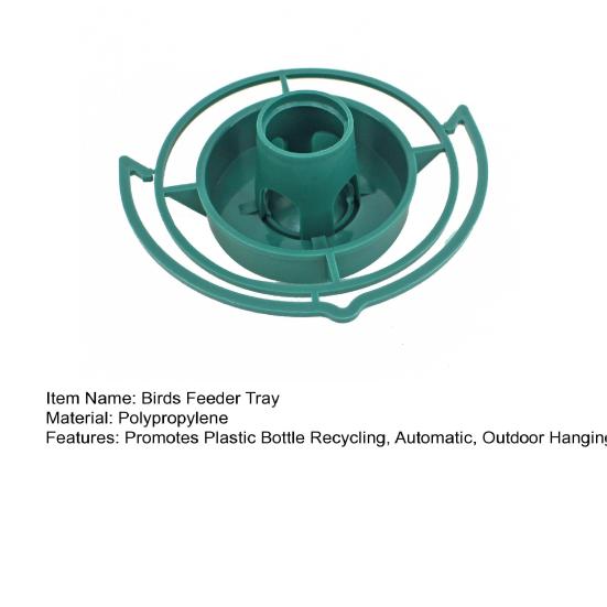 Brusflaske Hengende Fugler Matebrett Plastflaske Wildbird Frø Materbase for utendørs hagebalkong