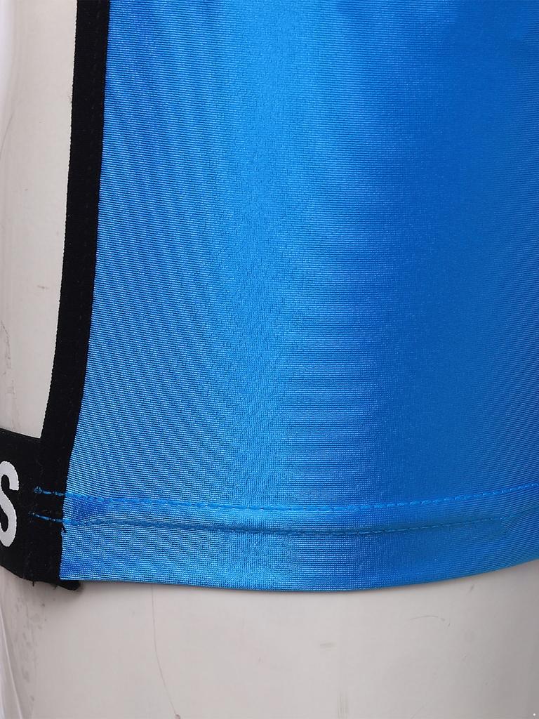 Men‘s Shiny One Piece Swim Bodysuit S-3XL Low Cut Neck Strappy Side Open Elastic Waistband Boxer Bottom for Bodybuilding Pool Training