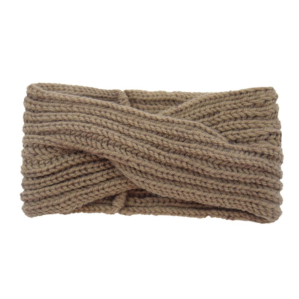 Neues Winter-Kabelstrick-Stirnband für Damen und Mädchen, elastischer Strick-Haarhalter, Haarband, Kopfbedeckung, Haaraccessoires