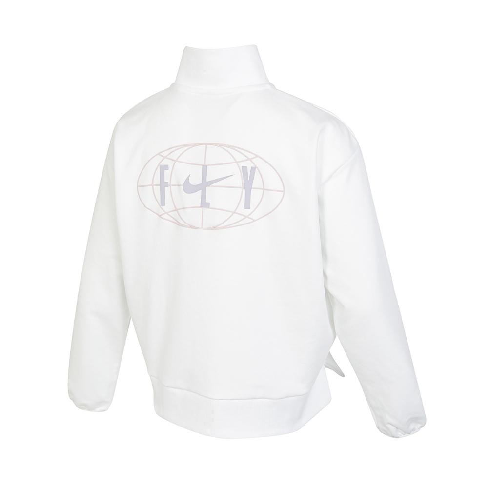 Nike Swoosh Fly Sweatshirt Women's Mountain Peak White FQ4090-121