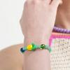 BONBEAU Jace Tulip Color Glass Ball Bracelet Tulip Charm Czech Glass Ball Bead Banding Bracelet