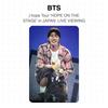 BTS J-Hope J-hope Tour ‘HOPE ON THE STAGE’ In JAPAN: LIVE VIEWING Official Photocard
