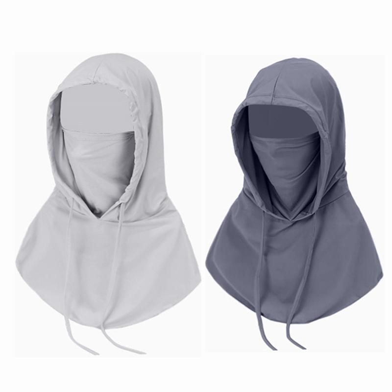 1/2pcs Balaclava Men Women Face Mask Sun/UV Protection Breathable Long Neck Covers for Cycling Motorcycle Fishing