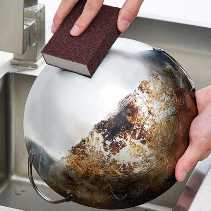 All-purpose dishwashing sponge, square dishwashing sponge for stubborn stains