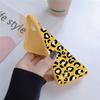 Leopard Yellow Soft Silicone Case For Xiaomi Redmi Note 13 Pro 13C Poco M6 Samsung A35 A55 A34 Huawei Honor Realme Camera Protective Shockproof Cover