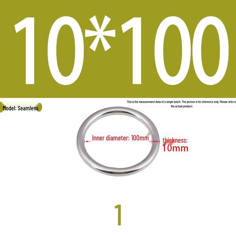304 Stainless Steel Seamless O-Ring for Lifting and Hammock Yoga Connection
