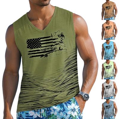 Men's Casual Sleeveless -Neck Tank Top