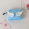 New Wings Coin Purses Mini Large Capacity Earphone Bag Multifunctional Polka Dot Storage Bag for Women Girls
