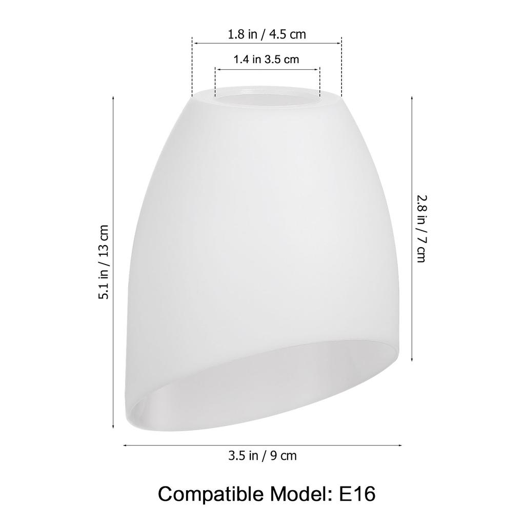 5pcs Horseshoe Lamp Shade Durable Plastic Table Lamp Replacement Light Cover For Bedroom Study Office Decorative Lighting