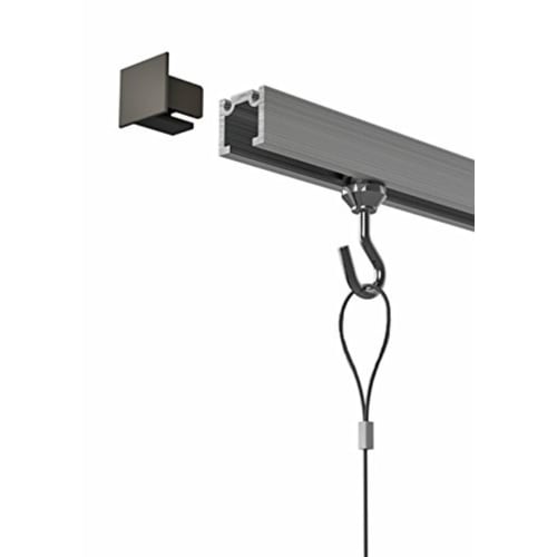 Fukui Metal Craft C-Type/C-11 Type Hook, C-Type/C-11 Type Runner KA Type, Silver, Ceiling Mount, 3373