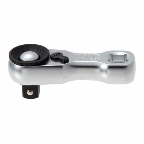 TONE Stubby Ratchet Handle (Hold Type) RH3HSS3 Drive Angle 9.5mm (3/8")