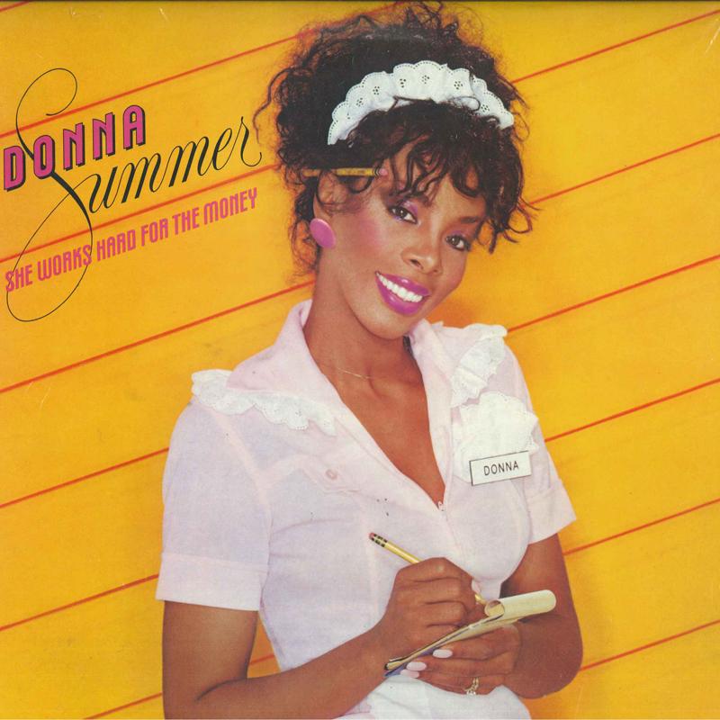 LP Record DONNA SUMMER  She Works Hard For The Money MERL21 Mercury 1983 UK Dance  Electronica Used
