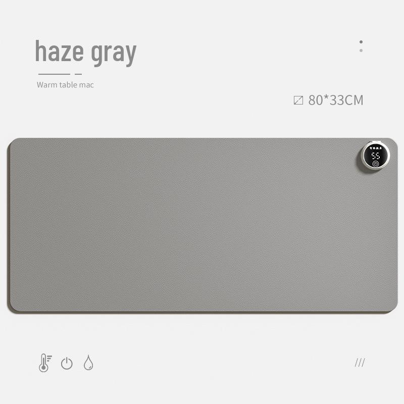 Electric Heated Mouse Pad - Winter Warm Desk Mat for Office and Study